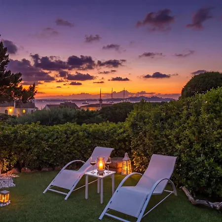 Porto Cervo Cala Del Faro, Con Giardino E Rooftop Vila *
